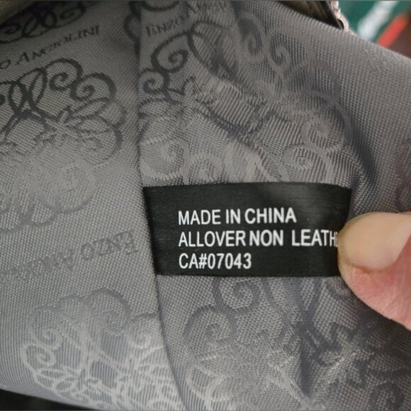 Enzo Angiolini Sparkle Tote Purse Mobwife Art To Wear Abstract Loud Luxury - Picture 10 of 13